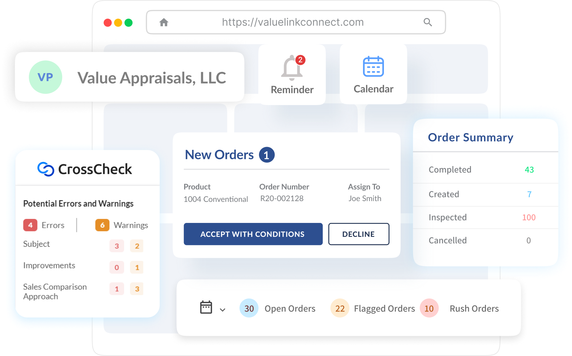 Connect by ValueLink - Order Management